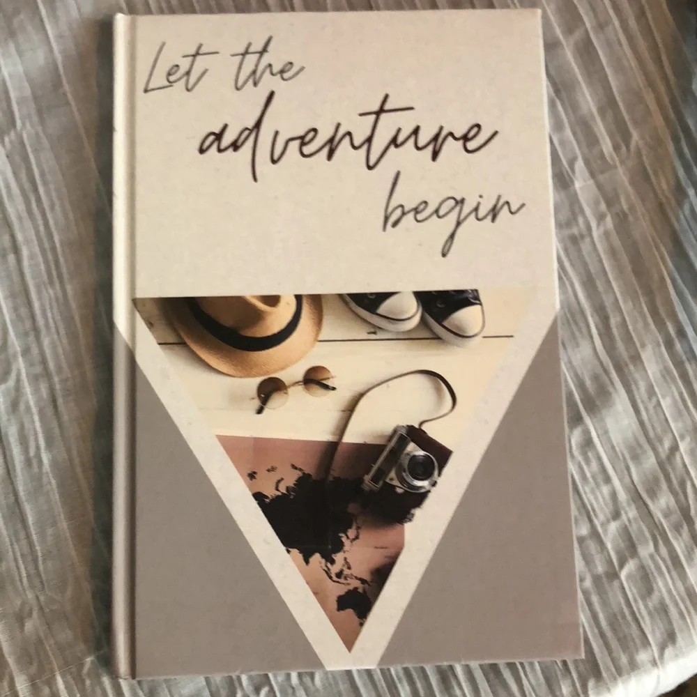50 THINGS TO DO WHEN YOU TURN 50 book & LET THE ADVENTURE BEGIN travel journal